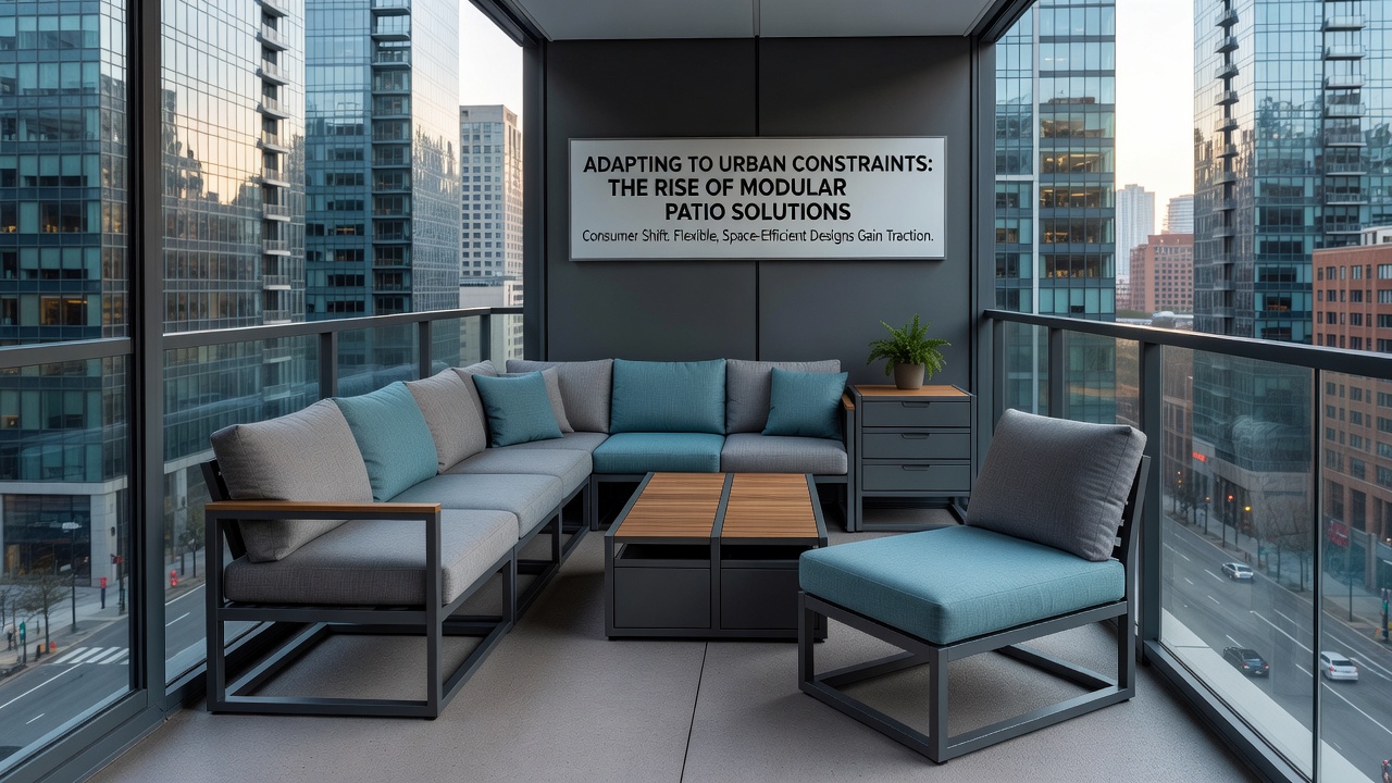 Shifts in Consumer Preferences for Modular Patio Designs Amid Urban Space Constraints
